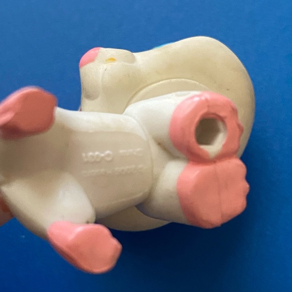 LPS Ferret #520 White with Blue Eyes Vintage Littlest Pet Shop Figure - Picture 4 of 7